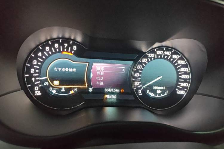 Used Lincoln MKC 2017 2.0T Two-Wheel Drive Deluxe Edition Instrument Cluster