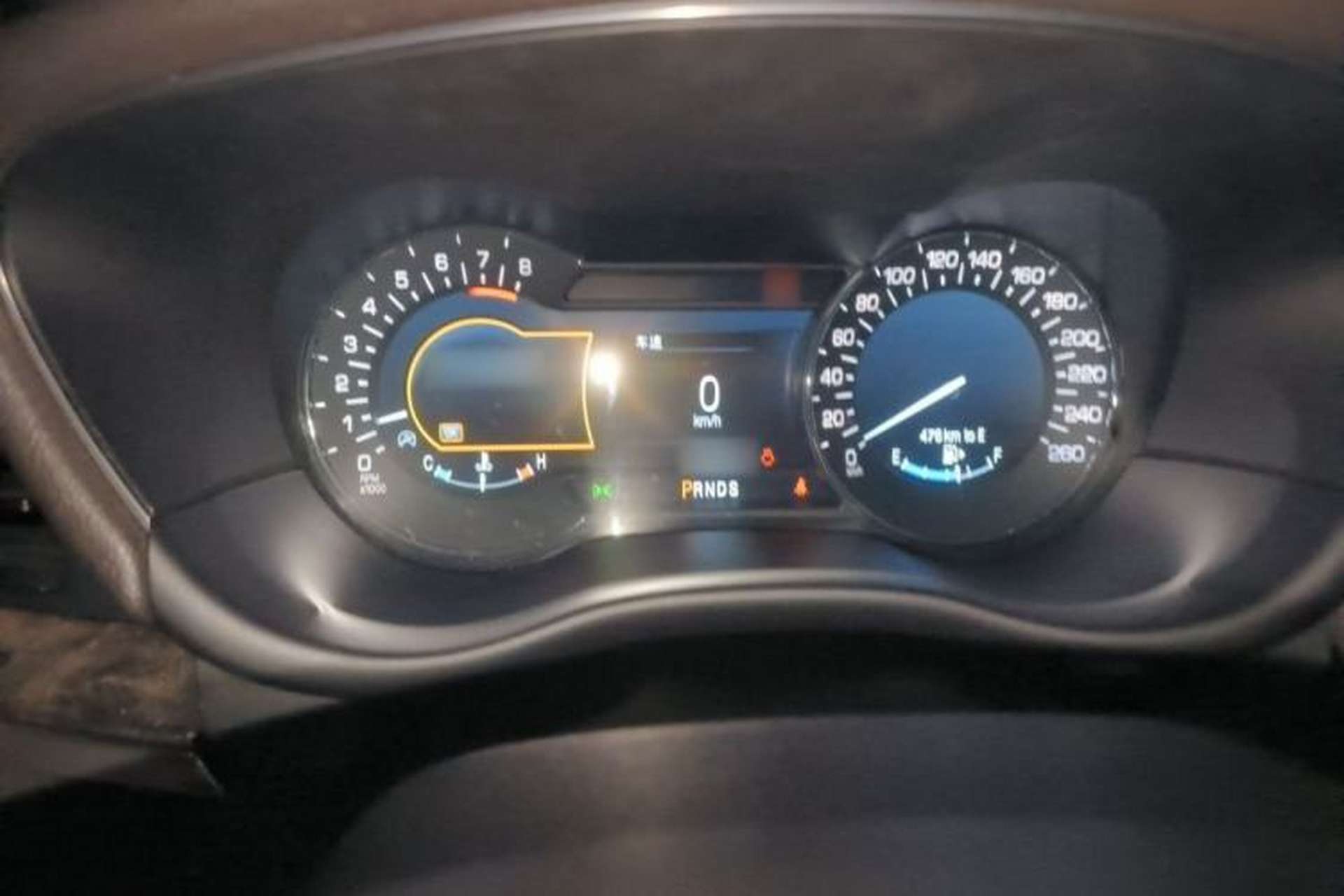 Used Lincoln MKC 2017 2.0T Two-Wheel-Drive Luxury Edition Instrument Cluster