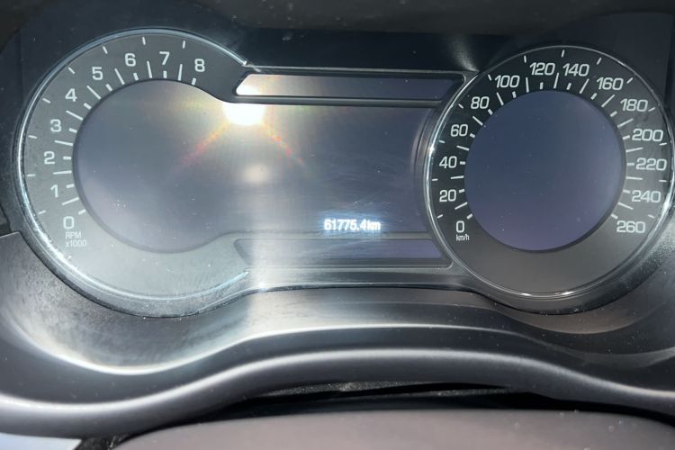 Used Lincoln MKC 2017 2.0T Two-Wheel-Drive Luxury Edition Odometer Close Up