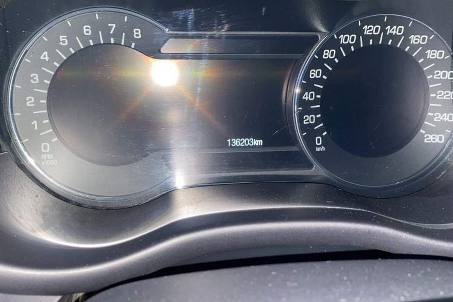 Used Lincoln MKC 2017 2.0T Two-Wheel-Drive Luxury Edition Odometer Close Up