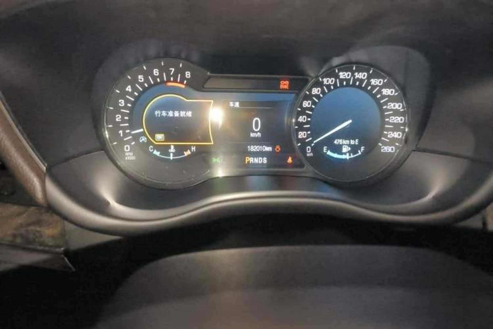 Used Lincoln MKC 2017 2.0T Two-Wheel-Drive Luxury Edition Odometer Close Up