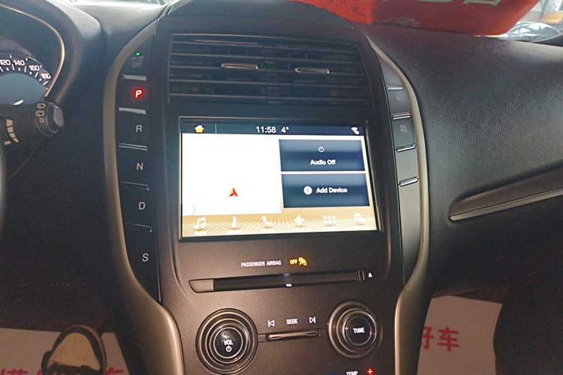 Used Lincoln MKC 2017 2.0T Two-Wheel Drive Deluxe Edition Audio And AC Panel