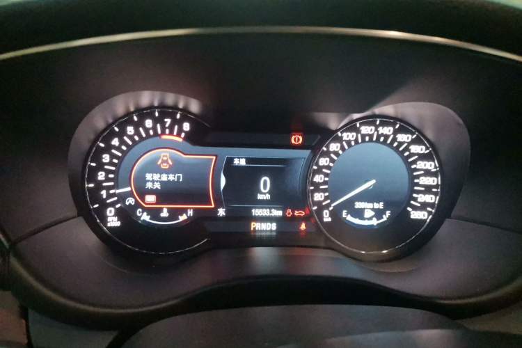 Used Lincoln MKC 2017 2.0T Two-Wheel-Drive Luxury Edition Instrument Cluster