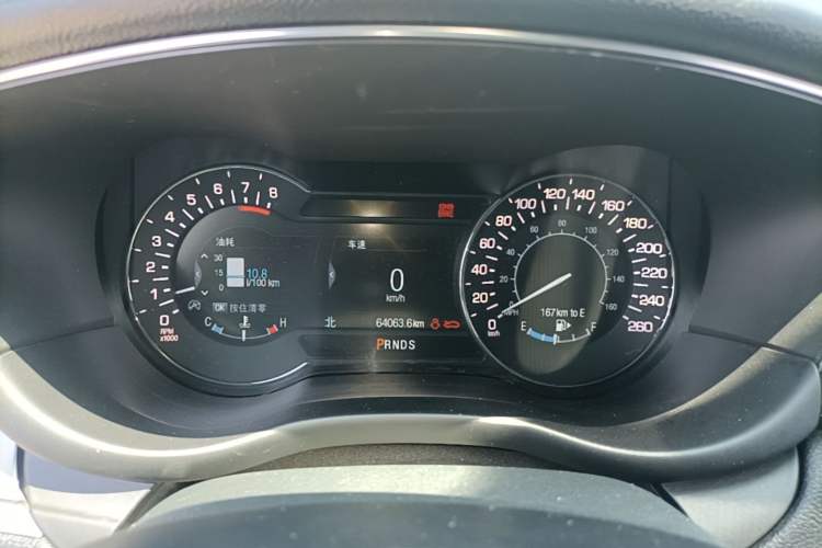 Used Lincoln MKC 2017 2.0T Two-Wheel Drive Deluxe Edition Instrument Cluster