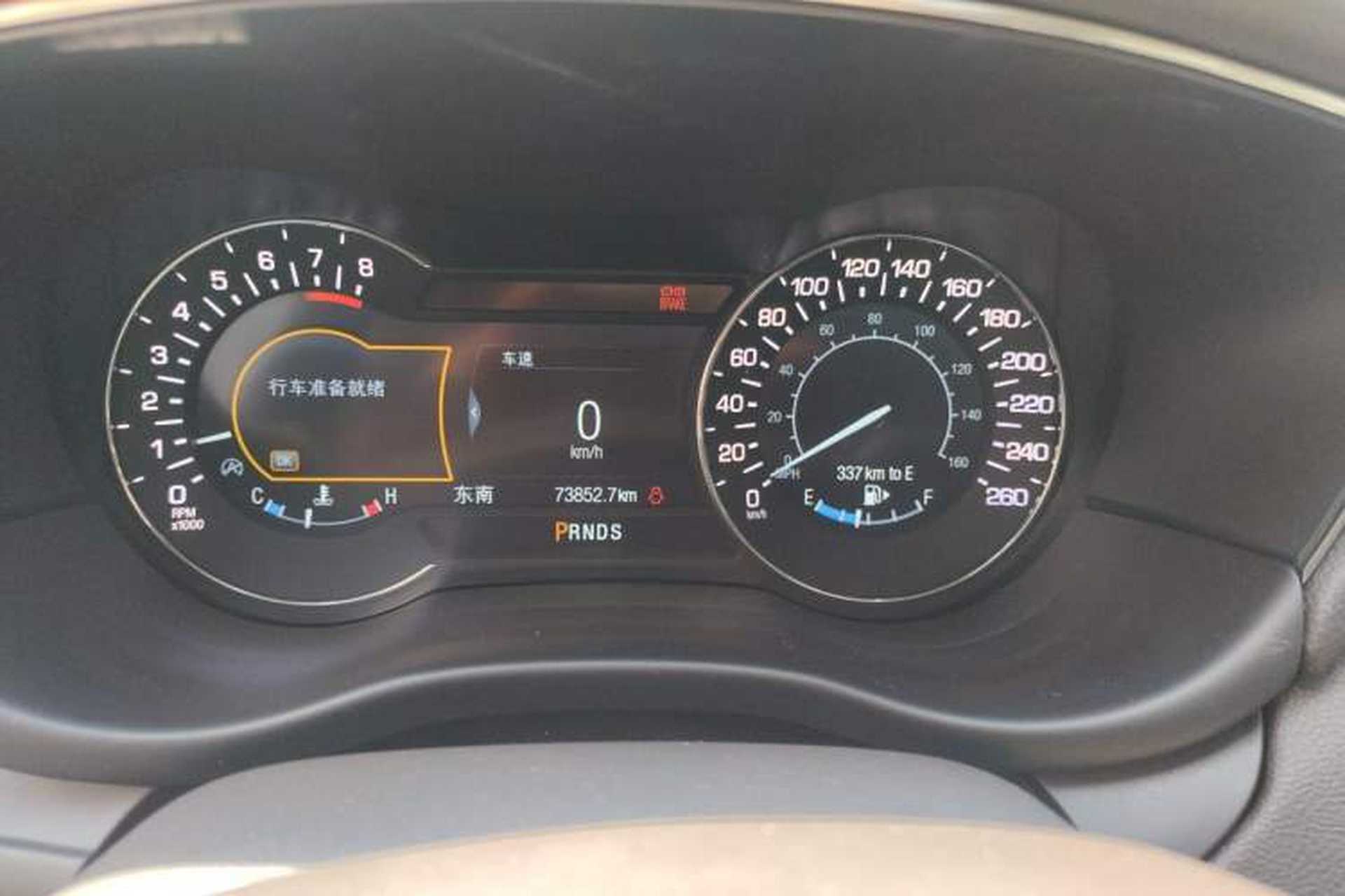 Used Lincoln MKC 2017 2.0T Two-Wheel-Drive Luxury Edition Instrument Cluster