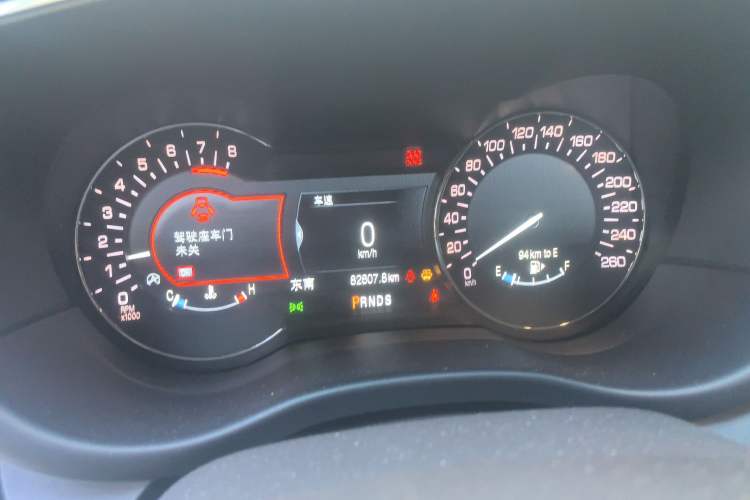 Used Lincoln MKC 2017 2.0T Two-Wheel-Drive Luxury Edition Instrument Cluster