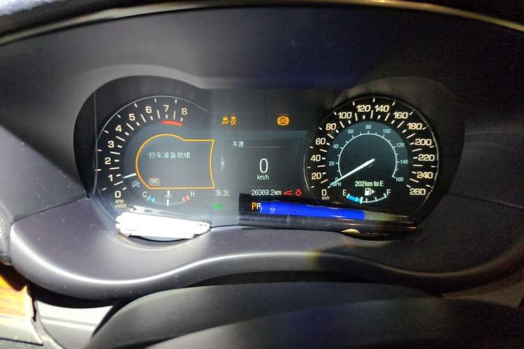 Used Lincoln MKC 2017 2.0T Two-Wheel-Drive Luxury Edition Instrument Cluster