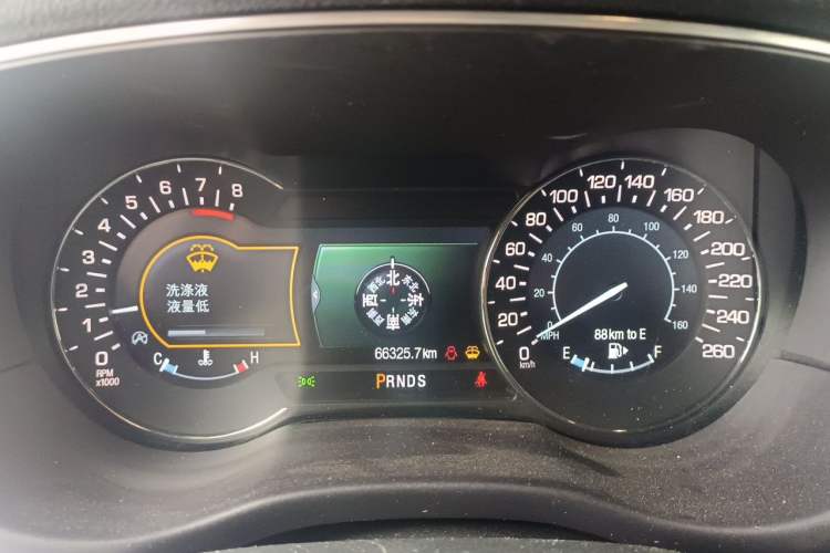Used Lincoln MKC 2017 2.0T Two-Wheel-Drive Luxury Edition Instrument Cluster