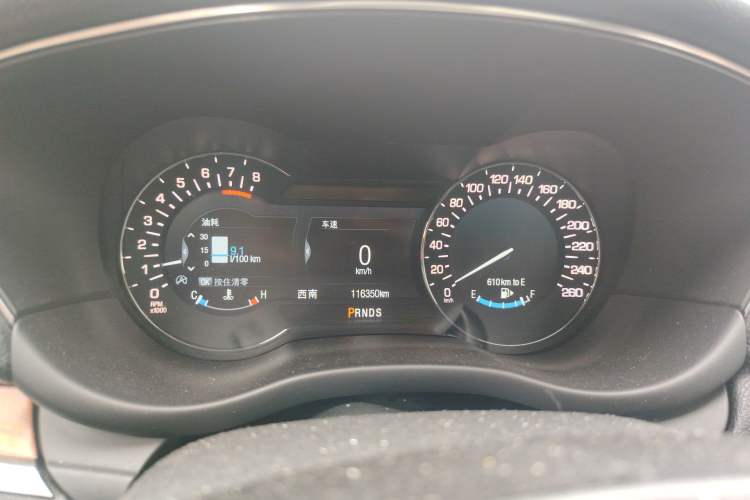 Used Lincoln MKC 2017 2.0T Two-Wheel-Drive Luxury Edition Instrument Cluster