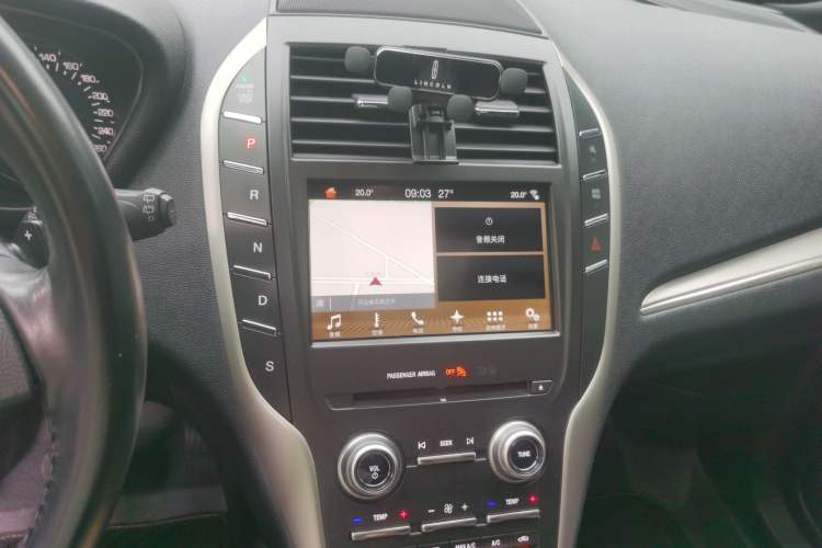Used Lincoln MKC 2017 2.0T Two-Wheel Drive Deluxe Edition Audio And AC Panel