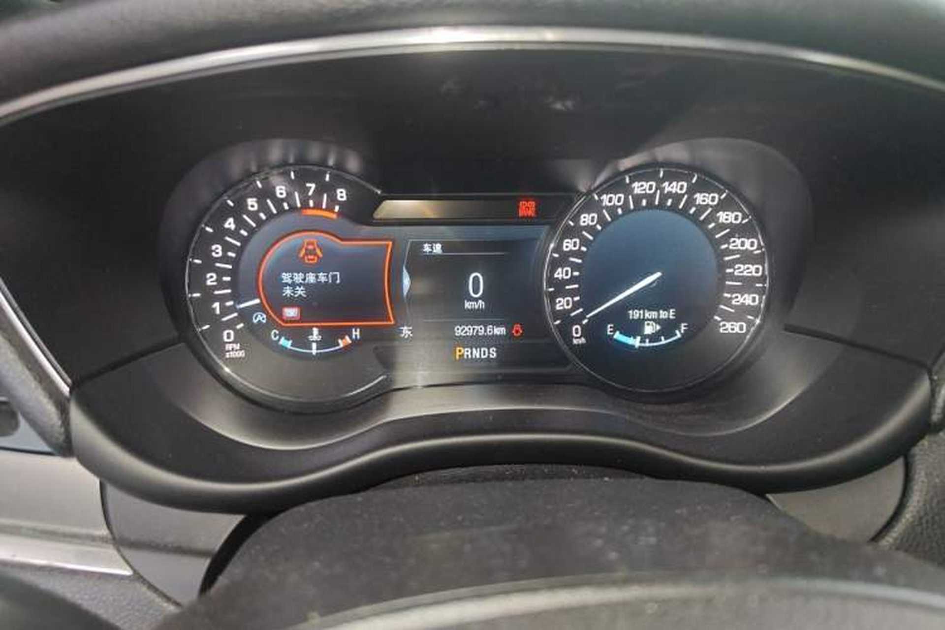 Used Lincoln MKC 2017 2.0T Two-Wheel Drive Deluxe Edition Instrument Cluster