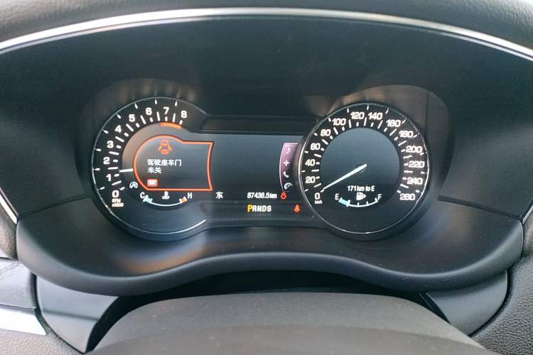 Used Lincoln MKC 2017 2.0T Four-Wheel Drive Zunya Edition Instrument Cluster