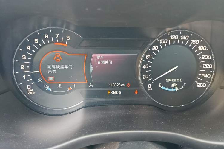 Used Lincoln MKC 2017 2.0T Two-Wheel Drive Deluxe Edition Instrument Cluster
