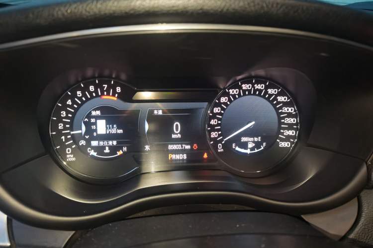 Used Lincoln MKC 2017 2.0T Two-Wheel Drive Deluxe Edition Instrument Cluster