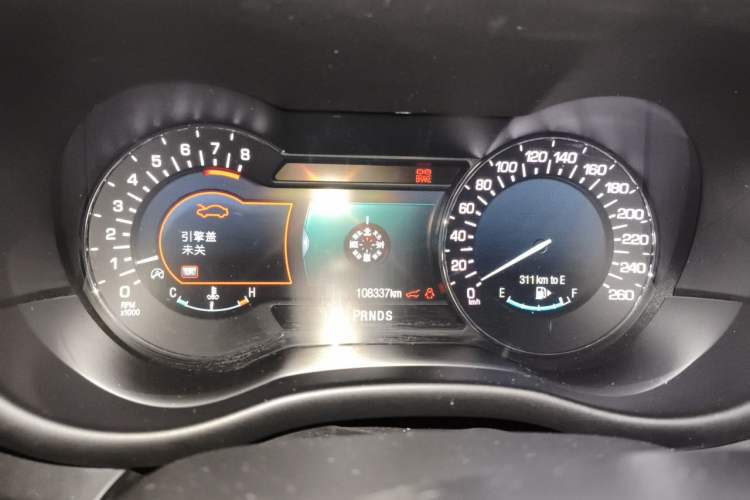 Used Lincoln MKC 2017 2.0T Two-Wheel-Drive Luxury Edition Instrument Cluster