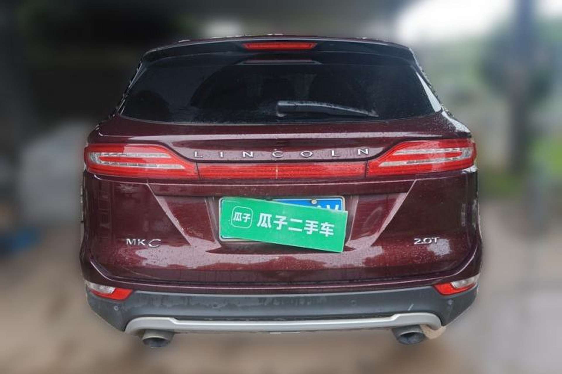 Used Lincoln MKC 2017 2.0T Two-Wheel Drive Deluxe Edition Rear