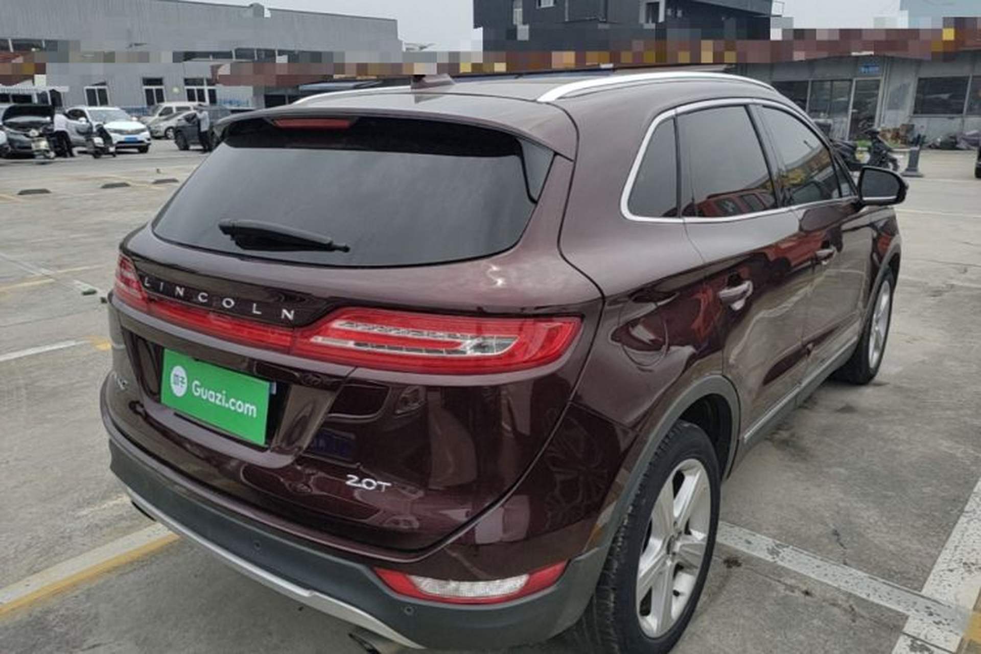 Used Lincoln MKC 2017 2.0T Two-Wheel Drive Deluxe Edition Rear Right 45 Deg