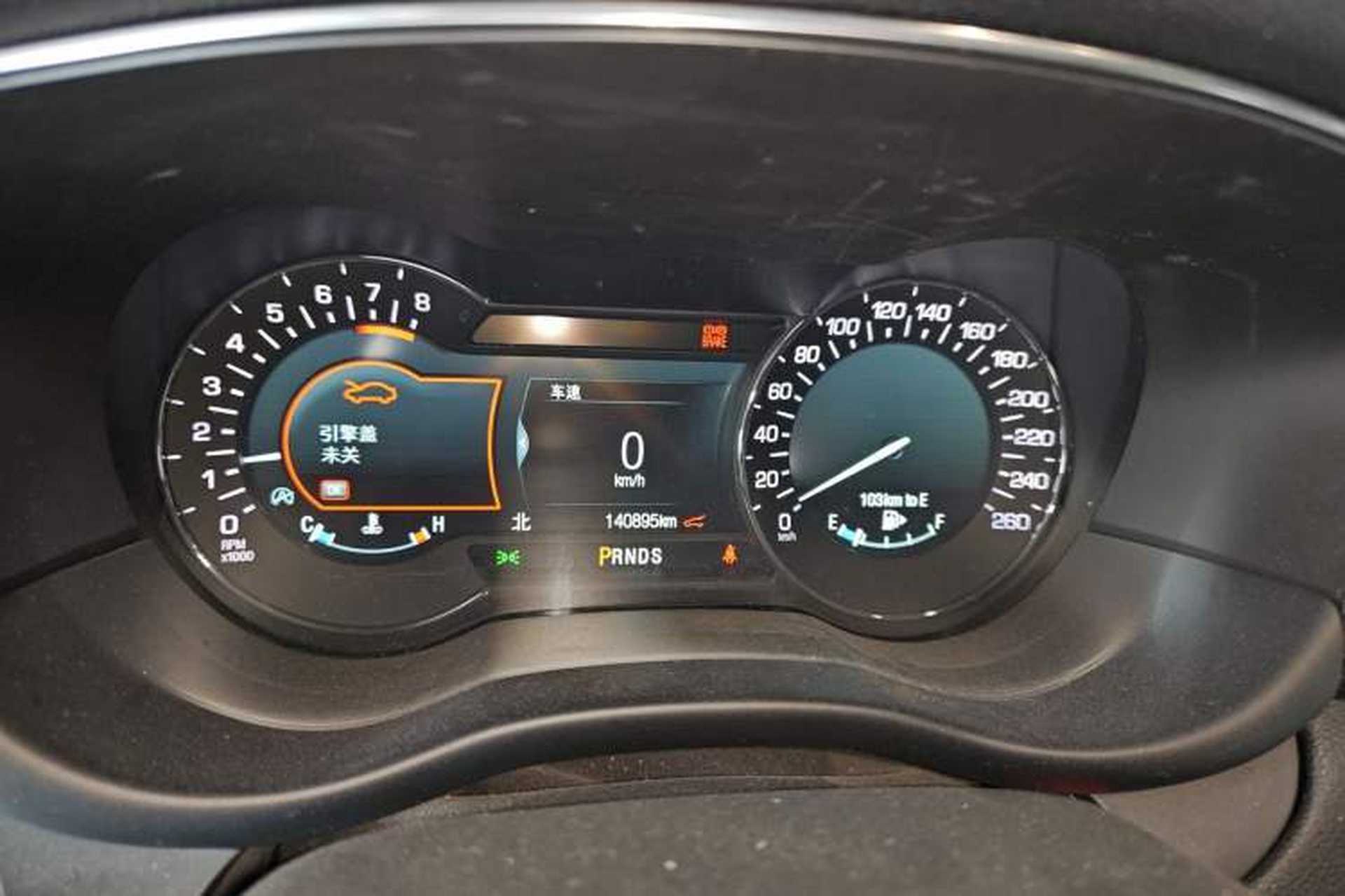 Used Lincoln MKC 2017 2.0T Two-Wheel Drive Deluxe Edition Instrument Cluster