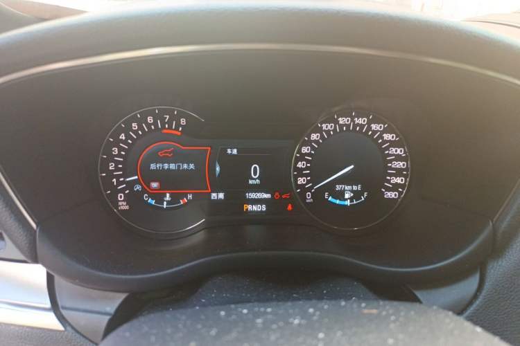 Used Lincoln MKC 2017 2.0T Two-Wheel Drive Deluxe Edition Instrument Cluster