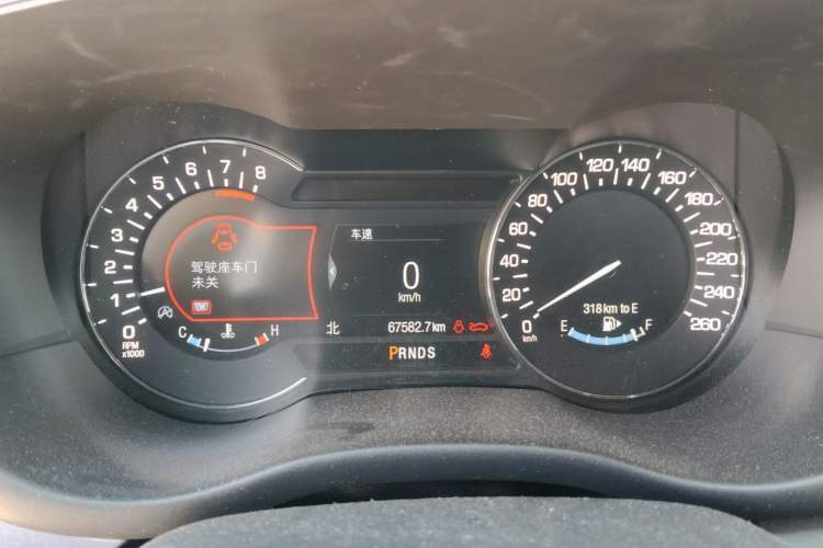 Used Lincoln MKC 2017 2.0T Four-Wheel Drive Zunya Edition Instrument Cluster