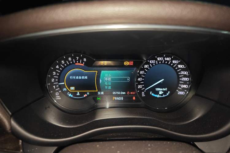 Used Lincoln MKC 2017 2.0T Two-Wheel-Drive Luxury Edition Instrument Cluster