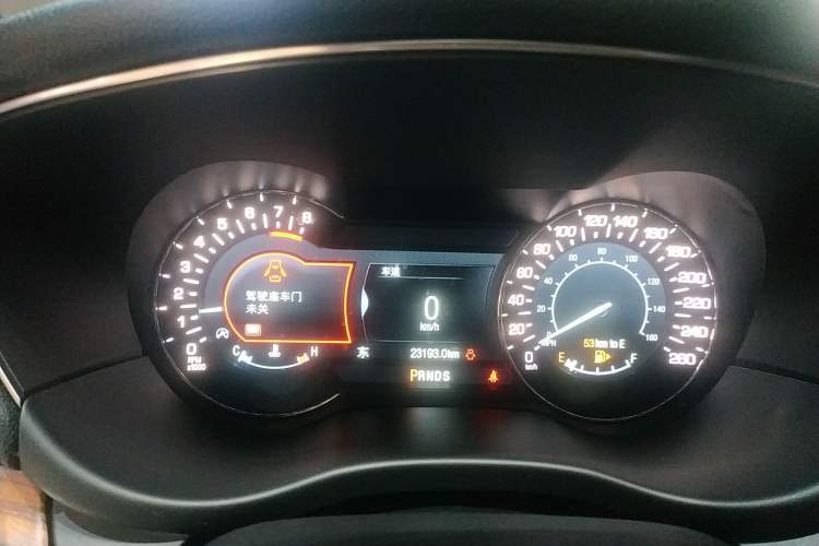 Used Lincoln MKC 2017 2.0T Two-Wheel-Drive Luxury Edition Instrument Cluster