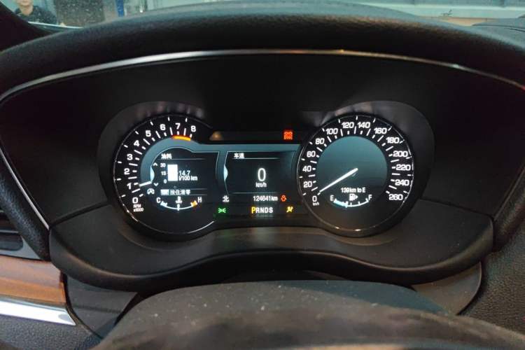 Used Lincoln MKC 2017 2.0T Two-Wheel-Drive Luxury Edition Instrument Cluster