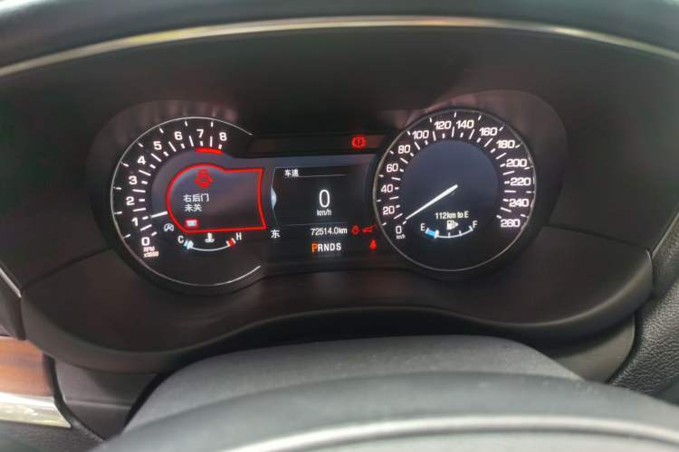 Used Lincoln MKC 2017 2.0T Four-Wheel Drive Prestige Edition Instrument Cluster