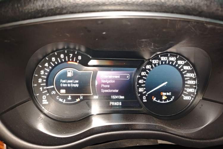 Used Lincoln MKC 2017 2.0T Two-Wheel-Drive Luxury Edition Instrument Cluster
