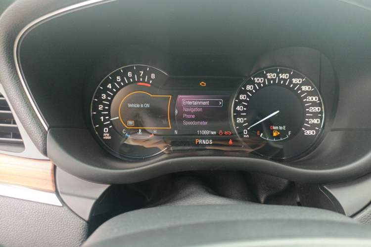 Used Lincoln MKC 2017 2.0T Four-Wheel Drive Zunya Edition Instrument Cluster