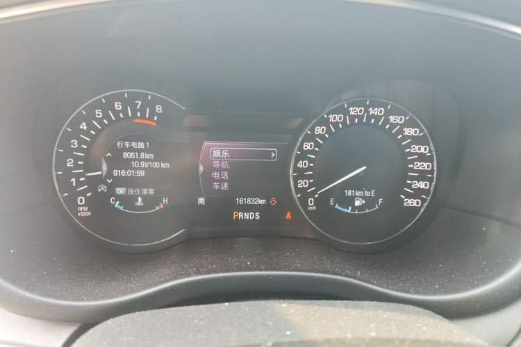 Used Lincoln MKC 2017 2.0T Two-Wheel Drive Deluxe Edition Instrument Cluster