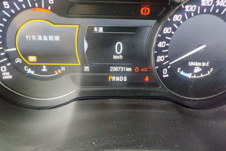 Used Lincoln MKC 2017 2.0T Two-Wheel-Drive Luxury Edition Odometer Close Up