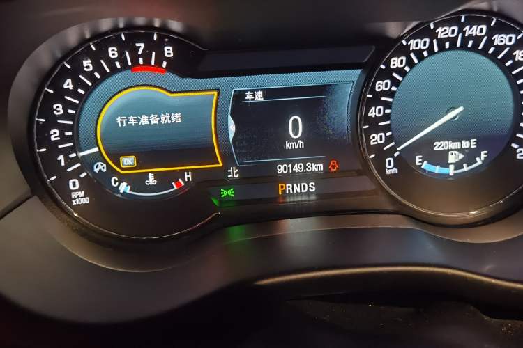 Used Lincoln MKC 2018 2.0T Four-Wheel Drive Zunya Edition Instrument Cluster