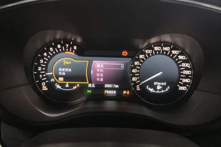 Used Lincoln MKC 2018 2.0T Four-Wheel Drive Zunya Edition Instrument Cluster
