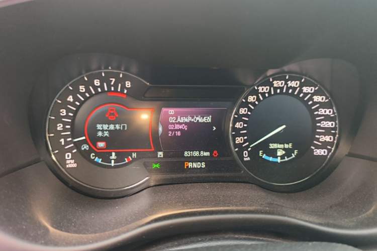 Used Lincoln MKC 2018 2.0T Two-Wheel Drive Deluxe Edition Instrument Cluster
