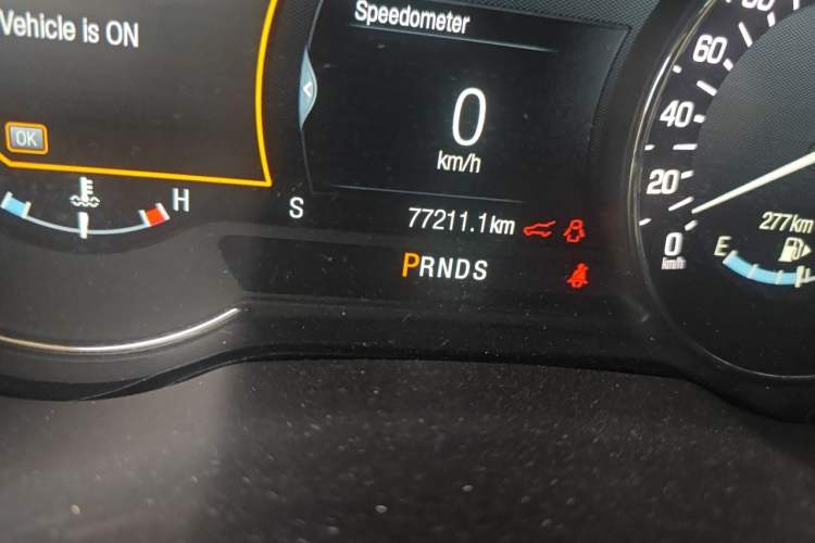 Used Lincoln MKC 2018 2.0T Two-Wheel Drive Luxury Edition Odometer Close Up
