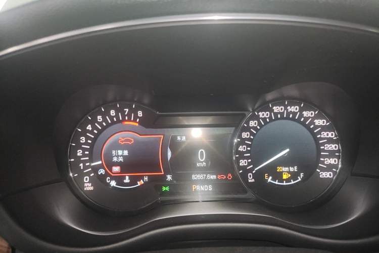Used Lincoln MKC 2018 2.0T Four-Wheel Drive Zunya Edition Instrument Cluster