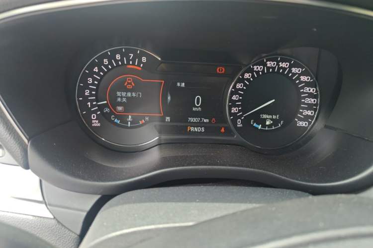 Used Lincoln MKC 2018 2.0T Two-Wheel Drive Zunyue Edition Instrument Cluster
