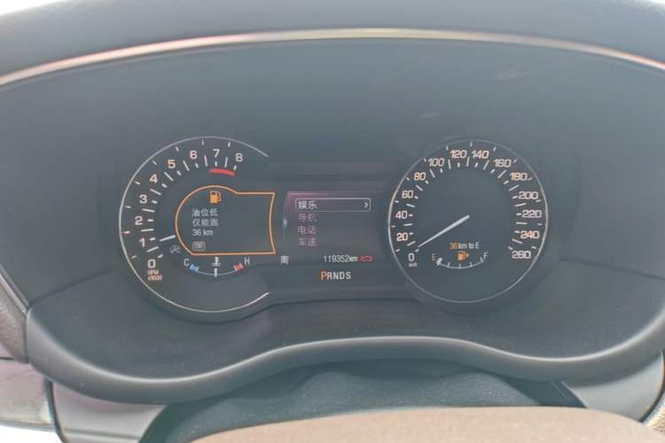 Used Lincoln MKC 2018 2.0T Two-Wheel Drive Luxury Edition Instrument Cluster