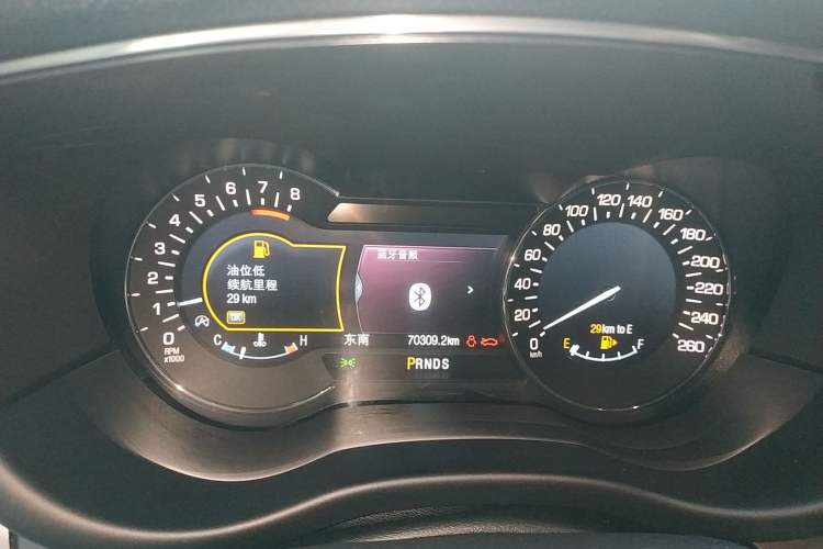 Used Lincoln MKC 2019 2.0T Two-Wheel Drive Luxury Edition China VI Standard Instrument Cluster