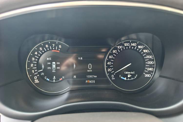Used Lincoln MKC 2019 2.0T Four-Wheel Drive Luxury Edition China VI Standard Instrument Cluster