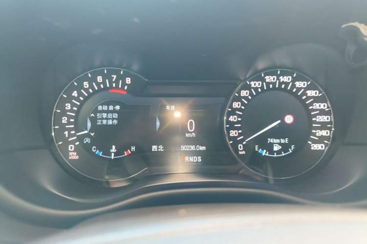 Used Lincoln MKC 2019 2.0T Two-Wheel Drive Zunya Version China VI Standard Instrument Cluster