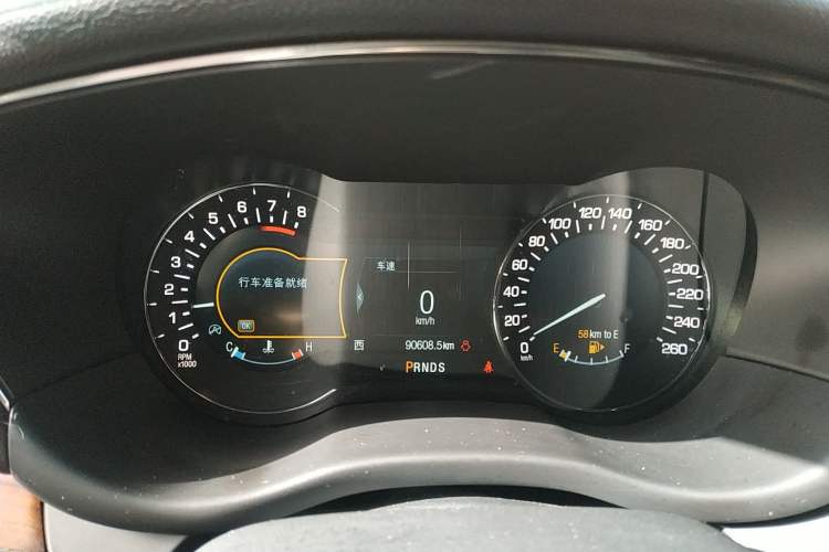 Used Lincoln MKC 2019 2.0T Four-Wheel Drive Luxury Edition China VI Standard Instrument Cluster