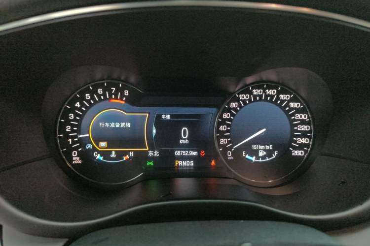 Used Lincoln MKC 2019 2.0T Two-Wheel Drive Luxury Edition China V Standard Instrument Cluster
