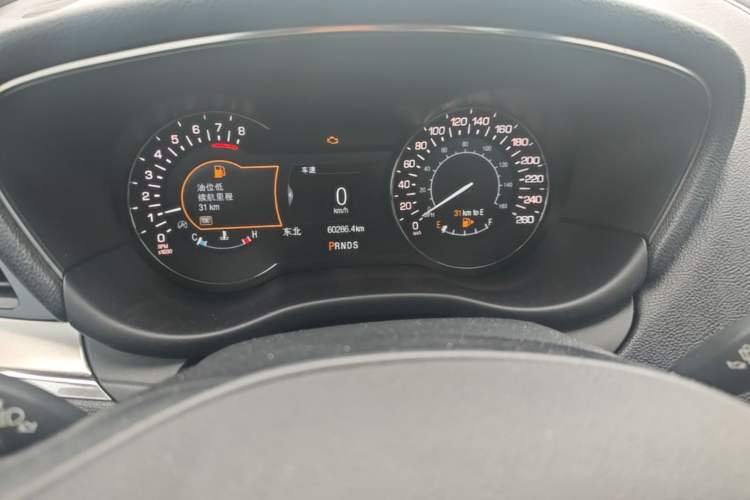Used Lincoln MKC 2019 2.0T Two-Wheel Drive Luxury Edition China VI Standard Instrument Cluster