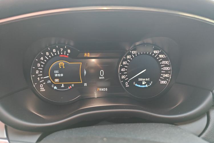 Used Lincoln MKC 2019 2.0T Two-Wheel Drive Luxury Edition China VI Standard Instrument Cluster