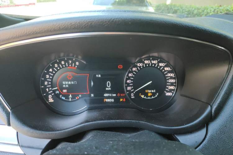 Used Lincoln MKC 2019 2.0T Two-Wheel Drive Luxury Edition China VI Standard Instrument Cluster