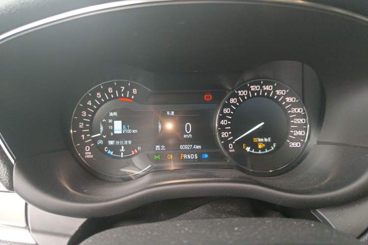 Used Lincoln MKC 2019 2.0T Two-Wheel Drive Luxury Edition China VI Standard Instrument Cluster
