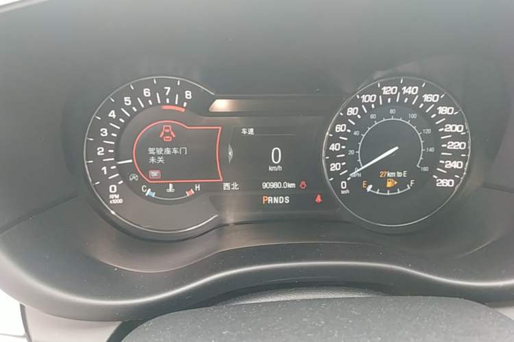 Used Lincoln MKC 2019 2.0T Two-Wheel Drive Luxury Edition China VI Standard Instrument Cluster