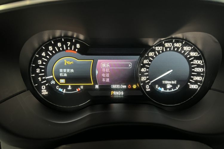 Used Lincoln MKC 2019 2.0T Two-Wheel Drive Zunya Version China VI Standard Odometer Close Up
